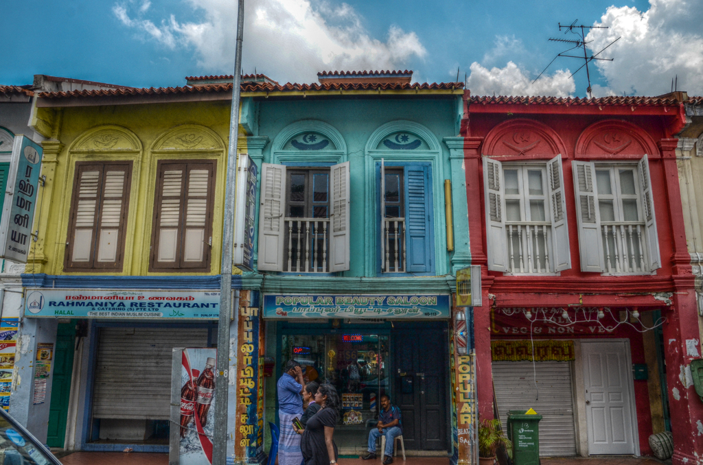 colorful　cityscape