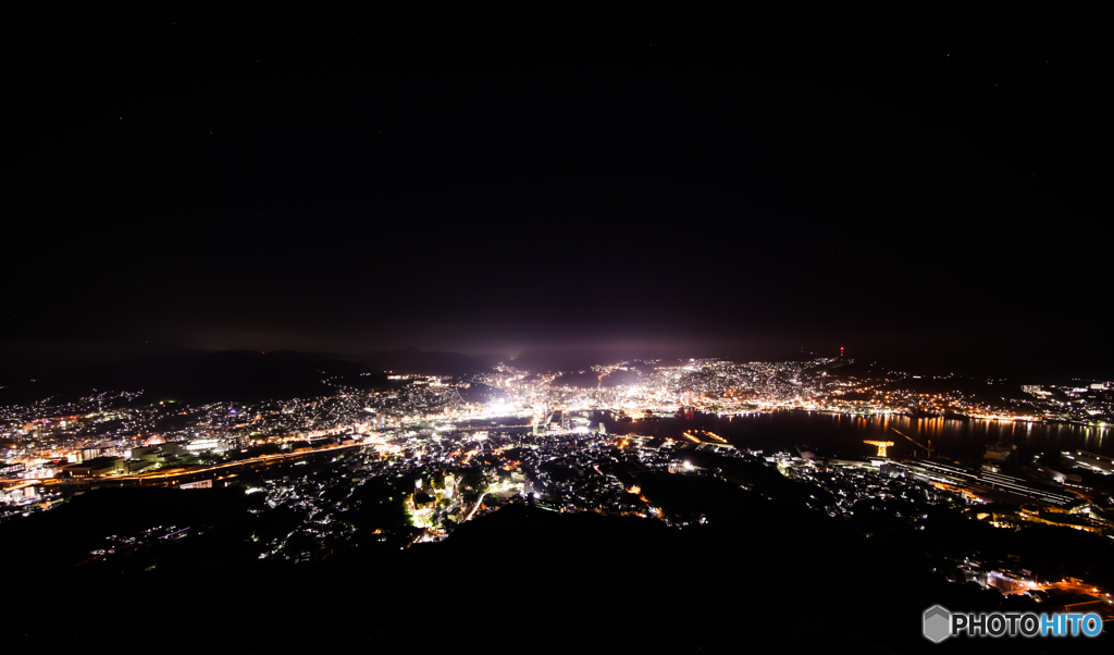 世界最大の長崎の夜景