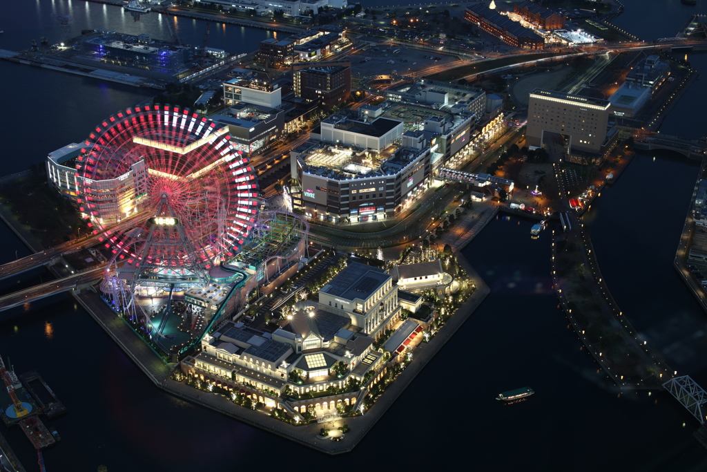 ランドマークからの夜景