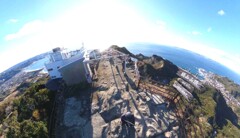 元旦の鋸山山頂