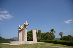 石のかざぐるま（熊本県山鹿市）