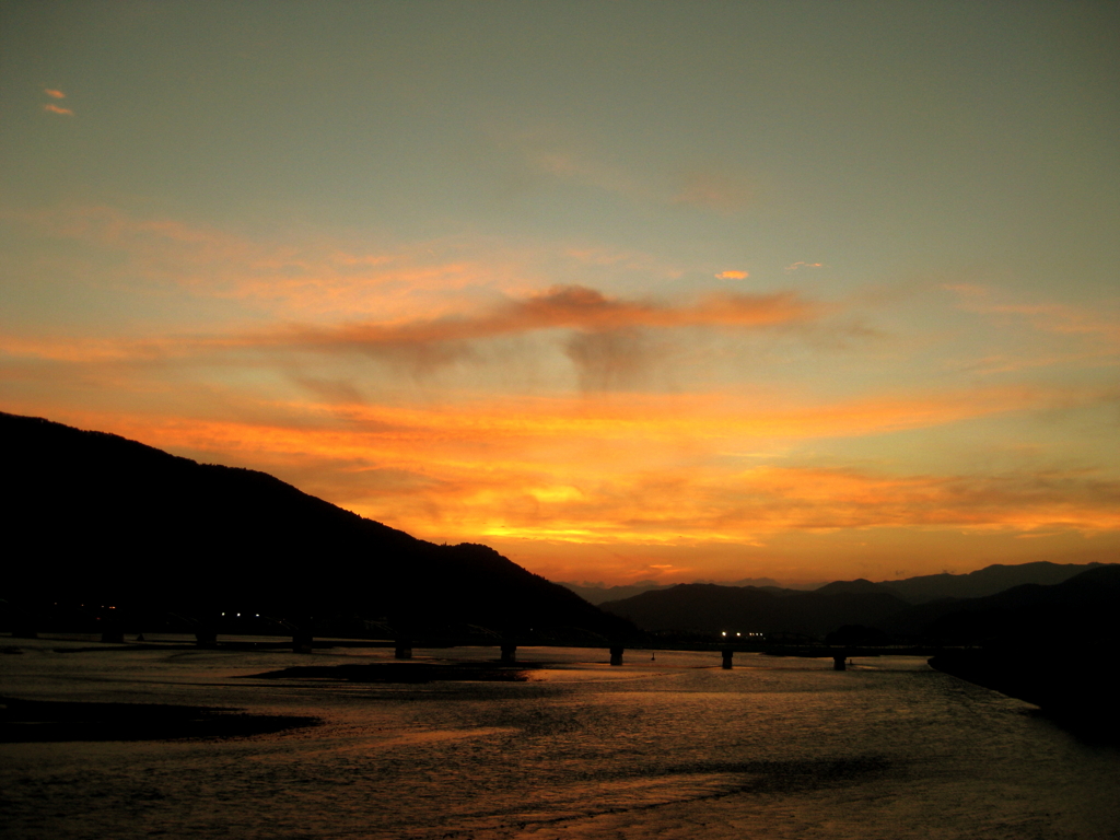 夕焼け