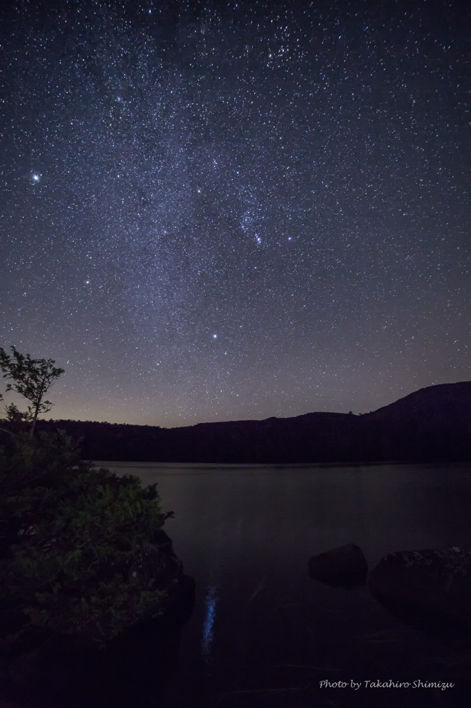 白駒の夜〈岩場〉