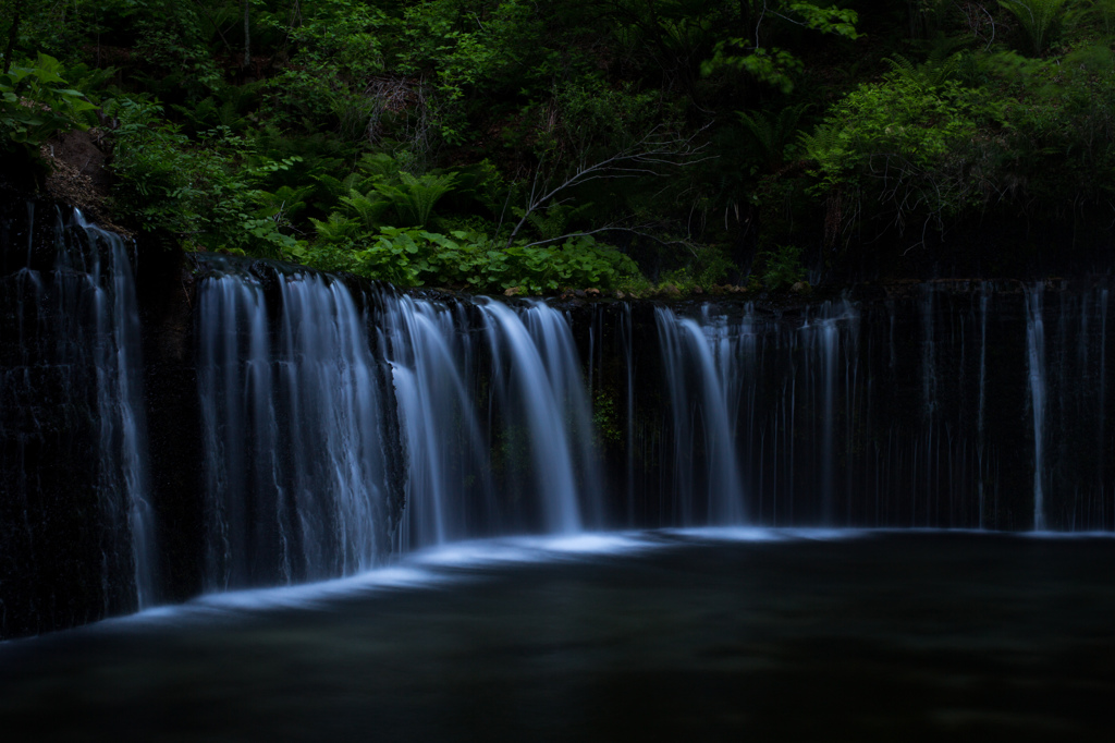 軽井沢　白糸の滝
