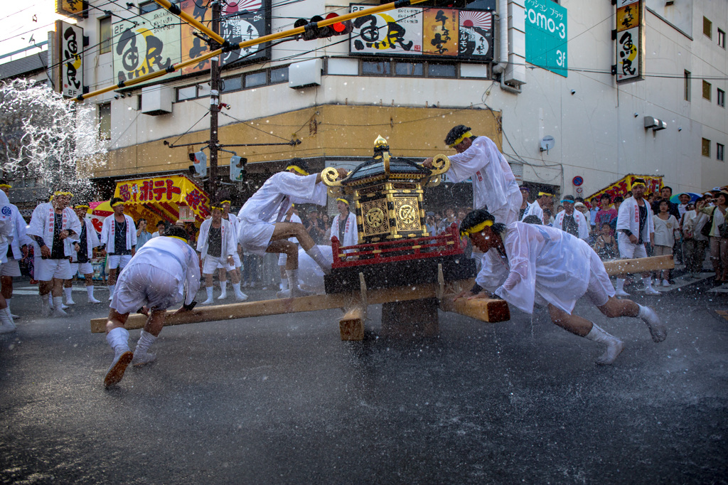 天皇神輿 〜水掛神事〜 2