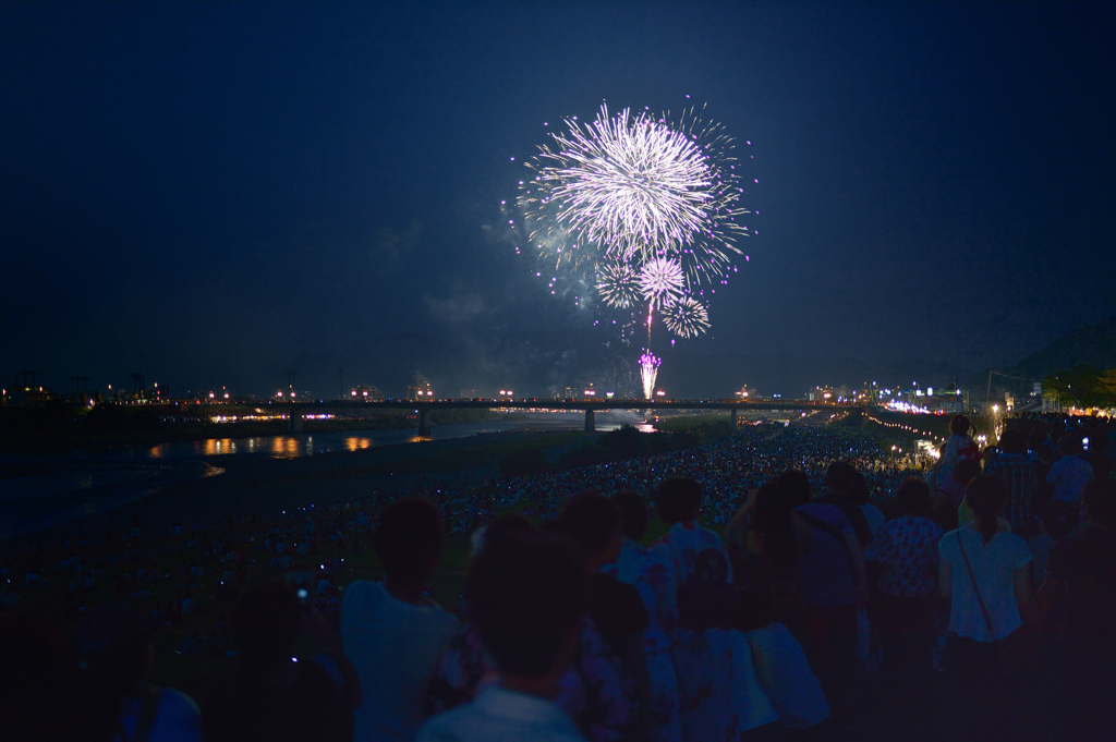 真夏の長良川