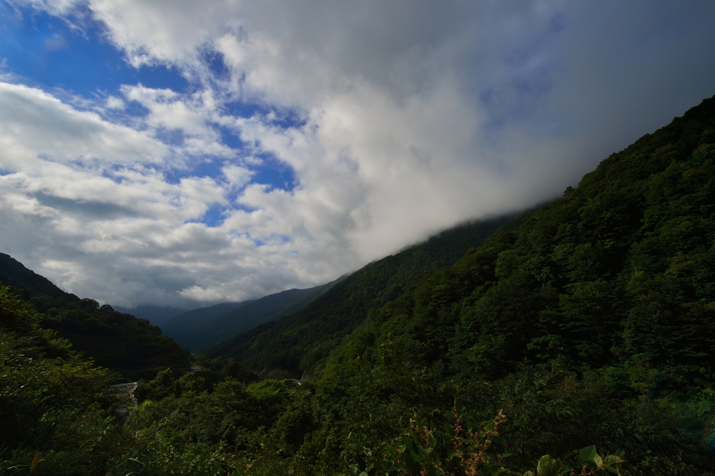 温見峠、