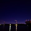 コンビナートの夜景　④