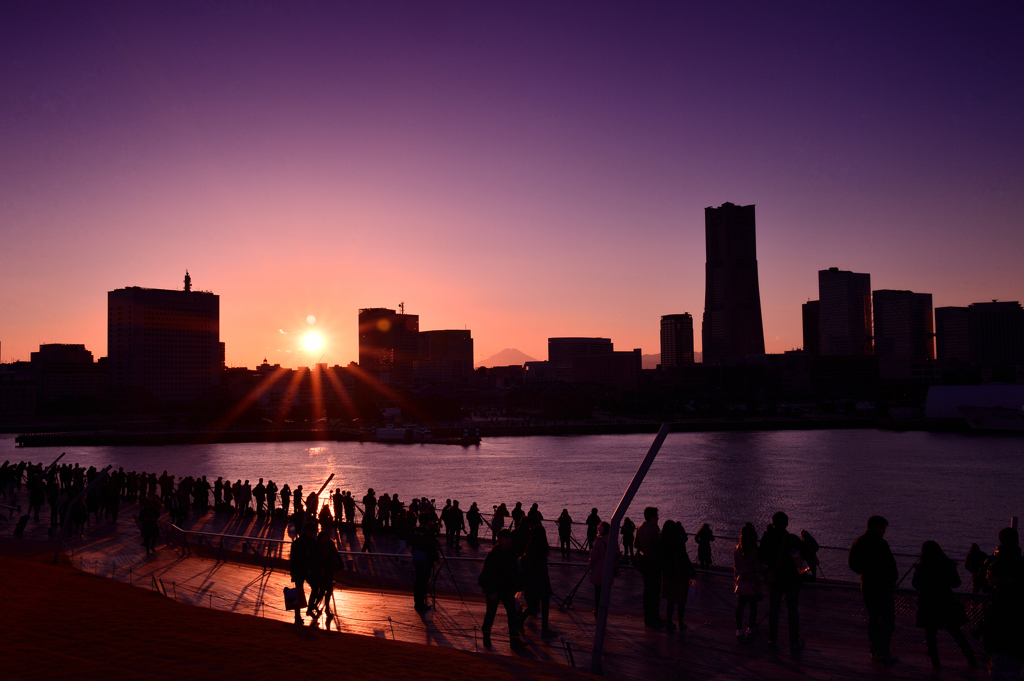 Yokohama　Large pier　Story ,,,,