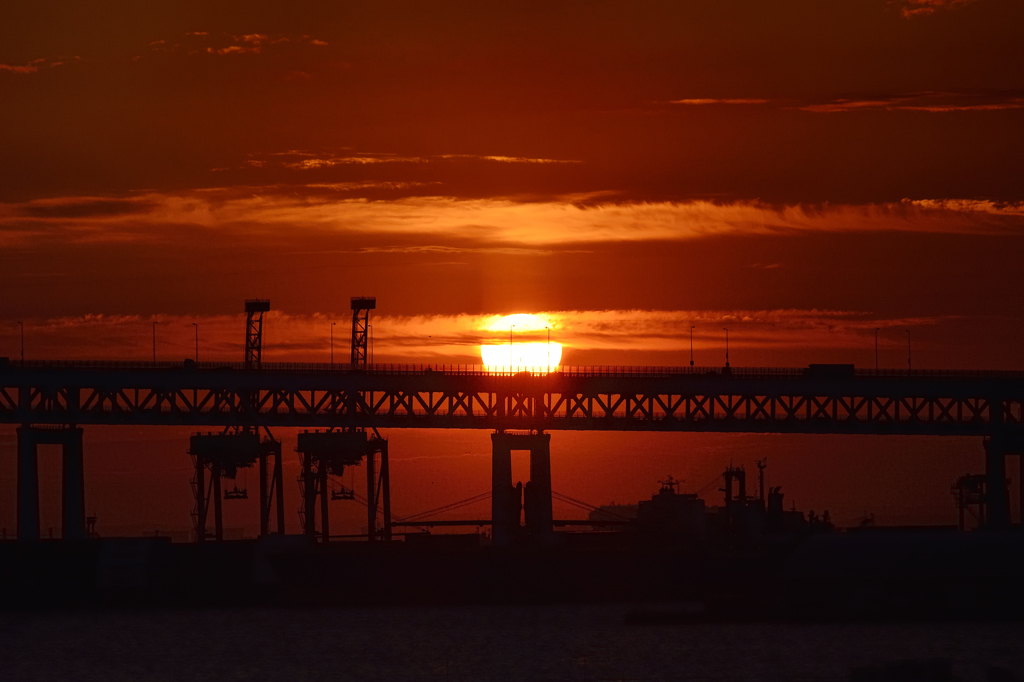 Yokohama Morning Glow....