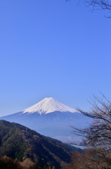 太宰の富士景色