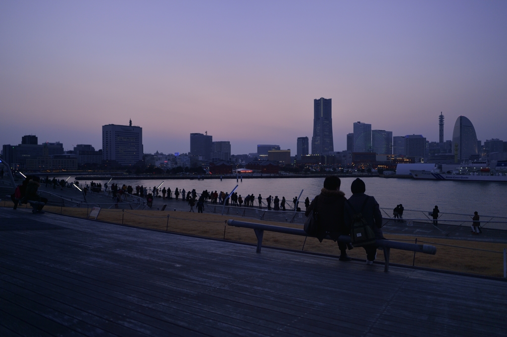 yokohama portrait evening