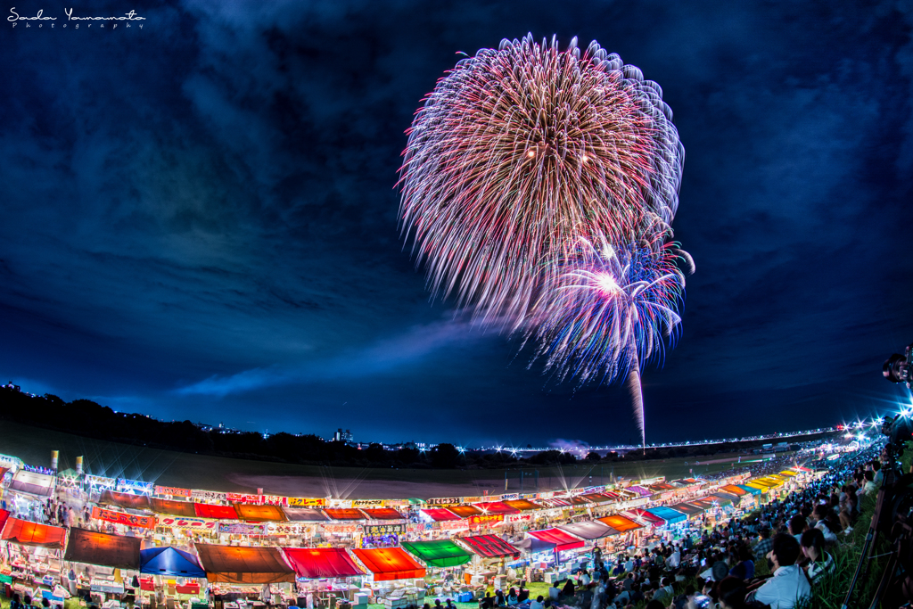 花火の空