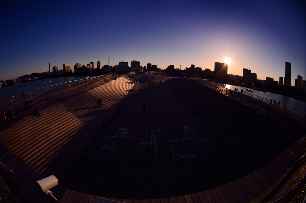 Yokohama　Large pier　Story ,,,