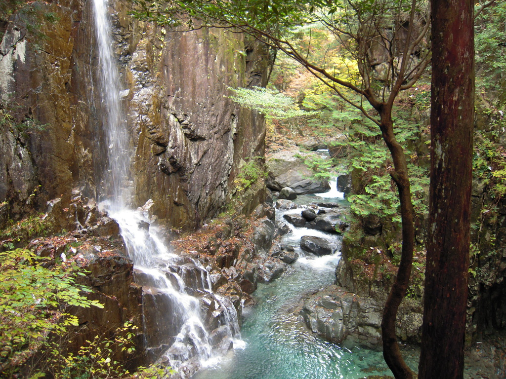 中津川　不動滝