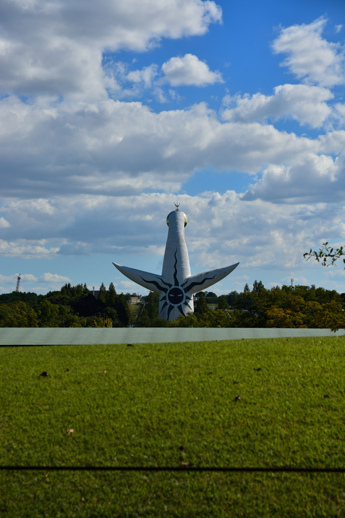 万博記念公園　日本庭園より