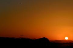岐阜基地上空