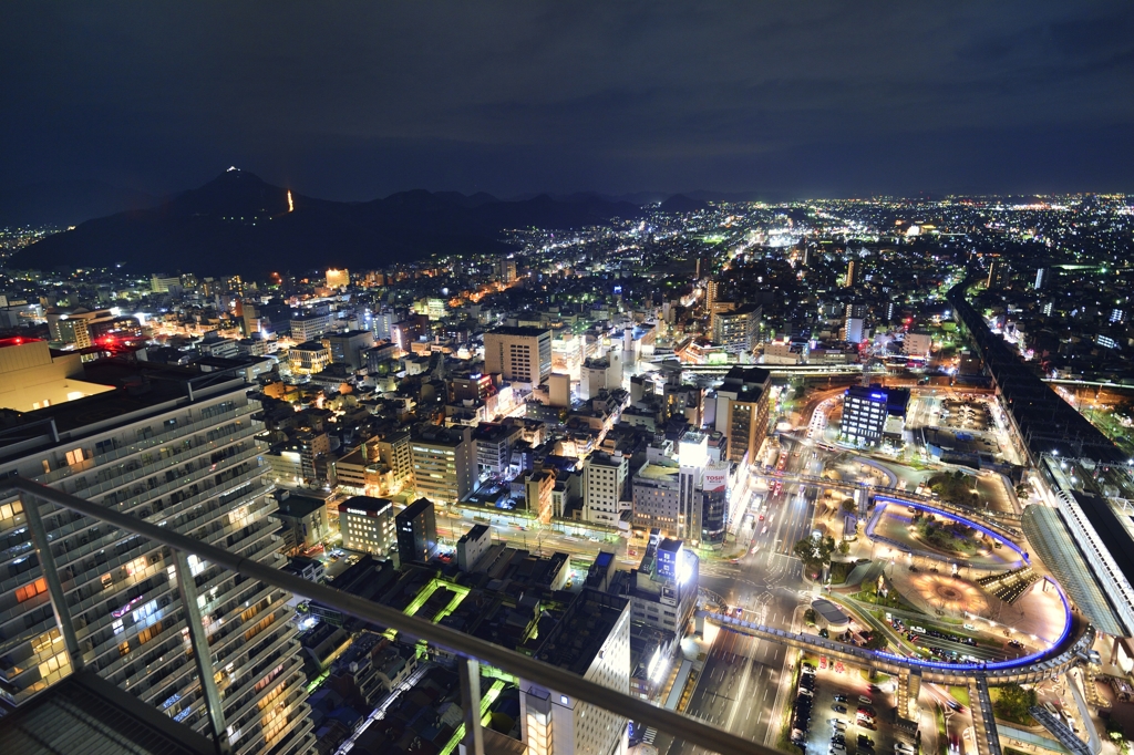 我が町の夜景