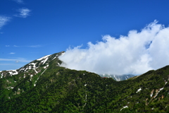 双耳峰へ