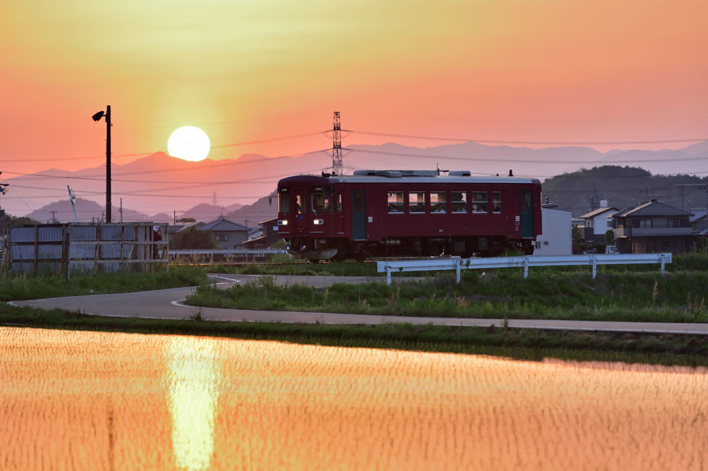 夕焼け小焼けで