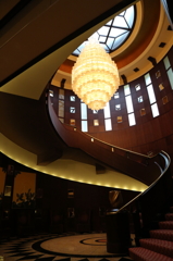 水戸の某ホテルのインテリア