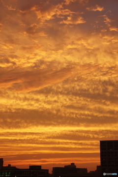 水無月の夕焼けー２