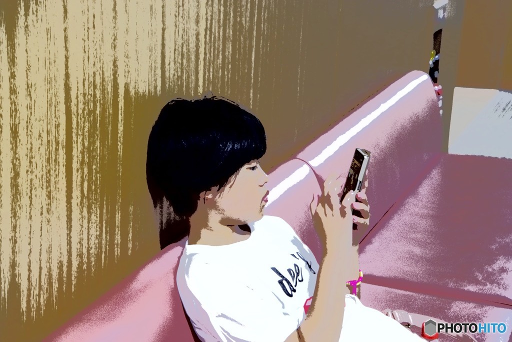 ショートヘアー、、、。