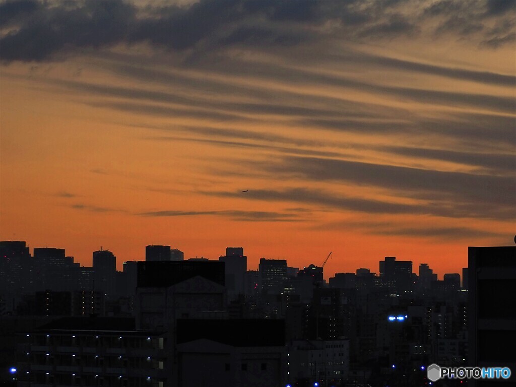 今日の夕景～⑵