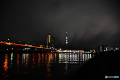 隅田川の夜