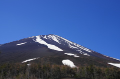 台風一過の富士山－４