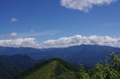 谷川岳に秋の気配ー６