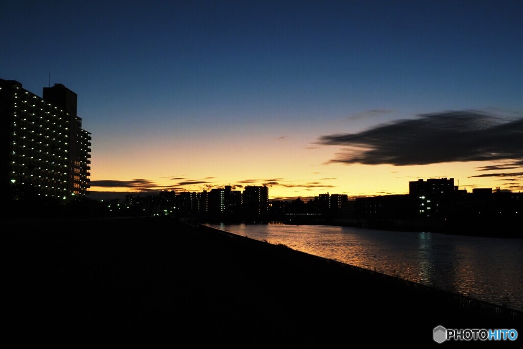 今夕の隅田川、、、ⅱ