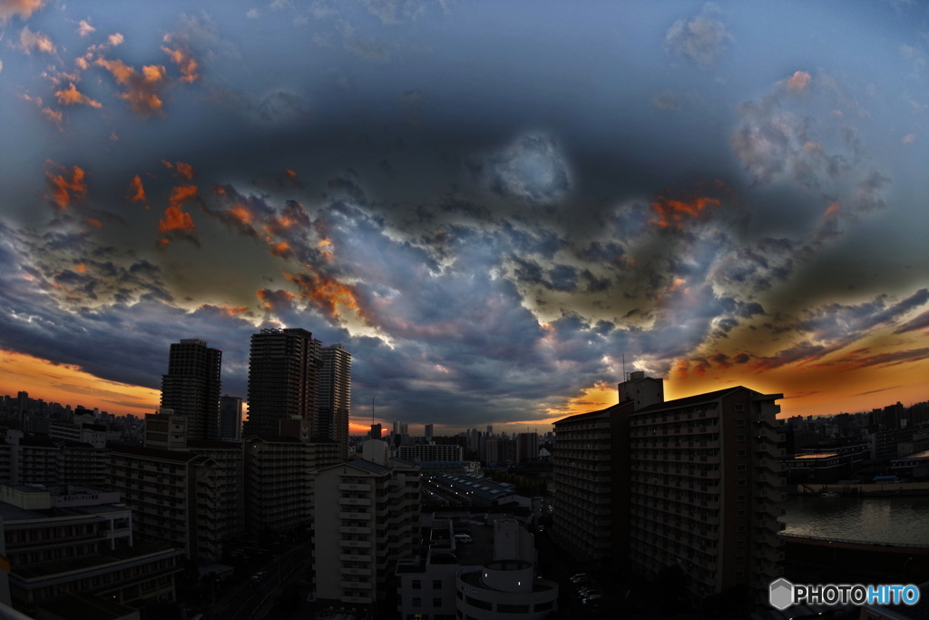 今夕の汐入展望ー③