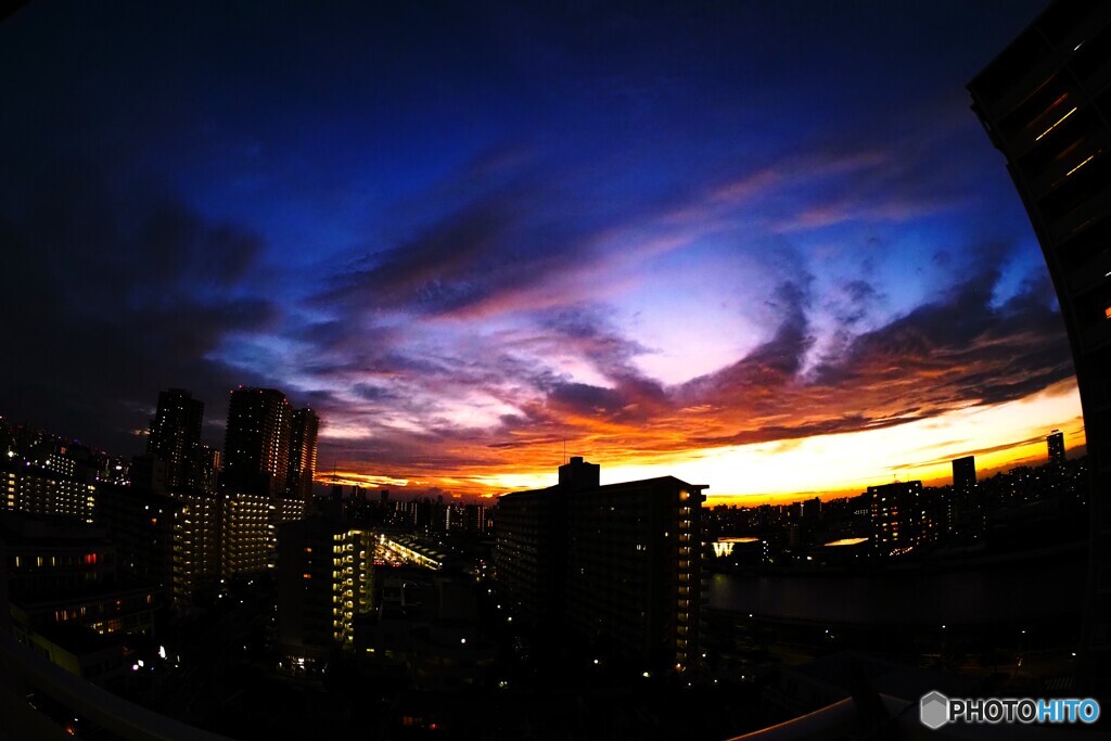 昨夕の14階展望～ⅱ