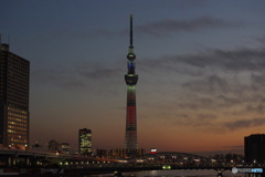 赤いツリー