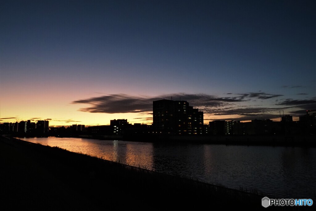 今夕の隅田川、、、ⅰ