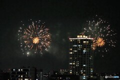 14階からの足立の花火～ⅰ