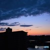 14階からの夕景、、、。