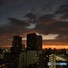 台風一過の夕焼け～①