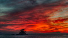 篠島  夕照(せきしょう)