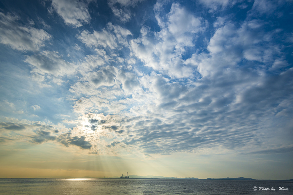 雲と光の織りなす情景