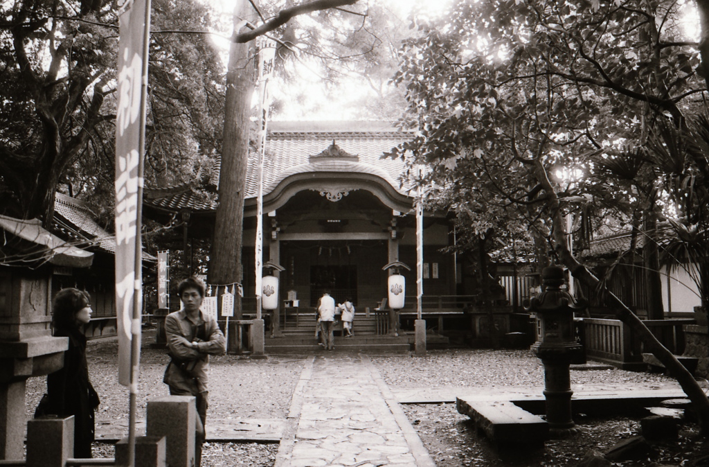 八百富神社本殿