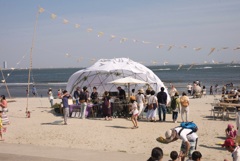 初夏の海辺