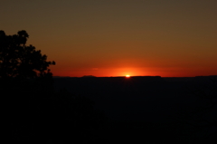 SUNSET IN GRAND CANYON