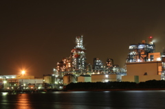 京浜工業地帯夜景