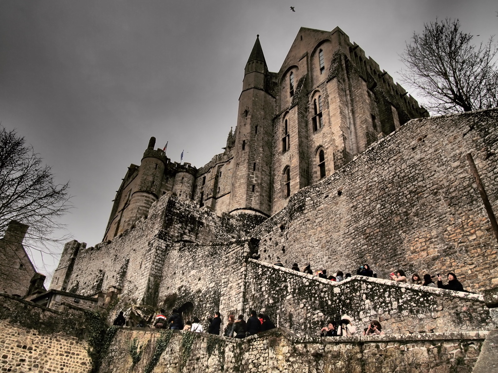 In Mont-St-Michel