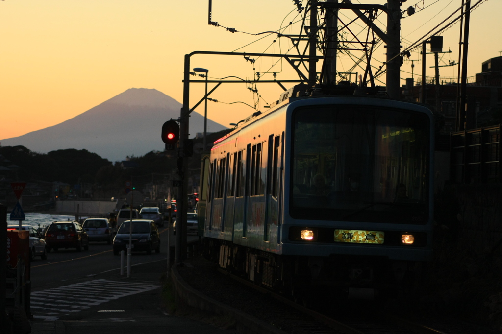 夕暮れと共に