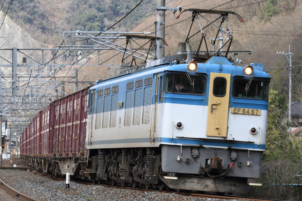美袋駅　出発