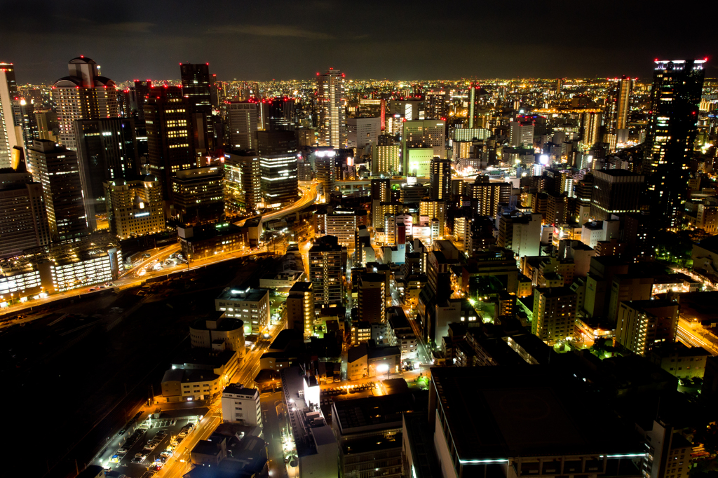 OSAKA CITY NIGHT VIEW