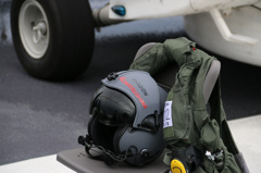 FLEET WEEK いずも ヘリパイロットのヘルメット